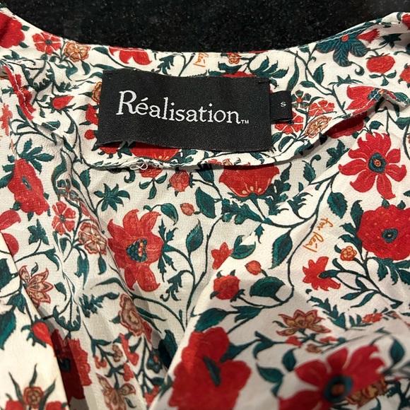 **SOLD** REALISATION PAR The Bennie Top in White Batik - Picture 7 of 7